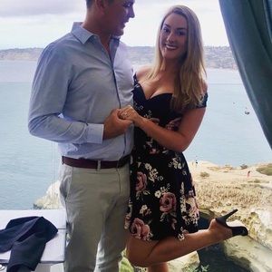 Nordstrom floral off the shoulder dress